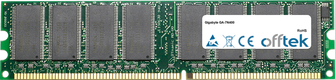 GA-7N400 1GB Modul - 184 Pin 2.5v DDR333 Non-ECC Dimm