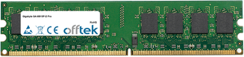 GA-8I915P-D Pro 1GB Modul - 240 Pin 1.8v DDR2 PC2-4200 Non-ECC Dimm