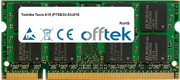 Tecra A10 (PTSB3U-03J01E 4GB Modul - 200 Pin 1.8v DDR2 PC2-6400 SoDimm
