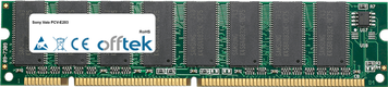 Vaio PCV-E203 128MB Modul - 168 Pin 3.3v PC66 SDRAM Dimm