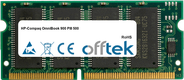 OmniBook 900 PIII 500 128MB Modul - 144 Pin 3.3v PC100 SDRAM SoDimm