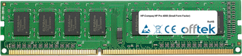 HP Pro 4000 (Small Formfaktor) 4GB Modul - 240 Pin 1.5v DDR3 PC3-10664 Non-ECC Dimm