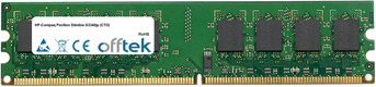 Pavilion Slimline S3340jp (CTO) 2GB Modul - 240 Pin 1.8v DDR2 PC2-6400 Non-ECC Dimm