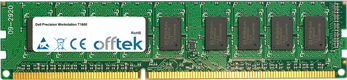 Precision Workstation T1600 8GB Modul - 240 Pin 1.5v DDR3 PC3-10600 ECC Dimm (Dual Rank)
