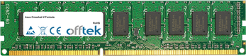 Crosshair V Formula 4GB Modul - 240 Pin 1.5v DDR3 PC3-10664 ECC Dimm (Dual Rank)