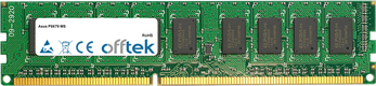 P9X79 WS 8GB Modul - 240 Pin 1.5v DDR3 PC3-10600 ECC Dimm (Dual Rank)