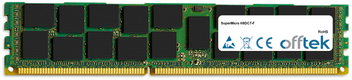 H8DCT-F 16GB Modul - 240 Pin 1.5v DDR3 PC3-8500 ECC Registered Dimm (Quad Rank)