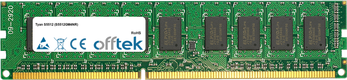 S5512 (S5512GM4NR) 8GB Modul - 240 Pin 1.5v DDR3 PC3-10600 ECC Dimm (Dual Rank)
