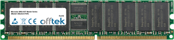 K8T Master Serie (Master1,Master2-FAR) 2GB Modul - 184 Pin 2.5v DDR266 ECC Registered Dimm (Dual Rank)