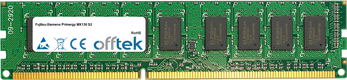 Primergy MX130 S2 4GB Modul - 240 Pin 1.5v DDR3 PC3-10664 ECC Dimm (Dual Rank)
