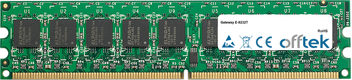 E-9232T 2GB Modul - 240 Pin 1.8v DDR2 PC2-5300 ECC Dimm (Dual Rank)