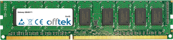 GB460 F1 4GB Modul - 240 Pin 1.5v DDR3 PC3-8500 ECC Dimm (Dual Rank)
