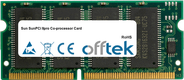 SunPCi IIpro Co-processor Karte 512MB Modul - 144 Pin 3.3v PC133 SDRAM SoDimm
