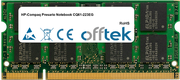 Presario Notebook CQ61-223EG 4GB Modul - 200 Pin 1.8v DDR2 PC2-6400 SoDimm