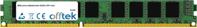 BladeCenter HS22V (7871-xxx) 16GB Modul - 240 Pin 1.5v DDR3 PC3-10664 ECC Registered Dimm (VLP)