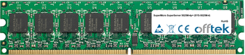 SuperServer 5025M-4p+ (SYS-5025M-4) 2GB Modul - 240 Pin 1.8v DDR2 PC2-5300 ECC Dimm (Dual Rank)