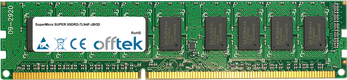 SUPER X9DRD-7LN4F-JBOD 8GB Modul - 240 Pin 1.5v DDR3 PC3-10600 ECC Dimm (Dual Rank)