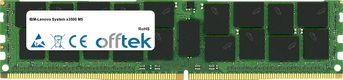 System X3500 M5 32GB Modul - 288 Pin 1.2v DDR4 PC4-17000 LRDIMM ECC Dimm Load Reduced