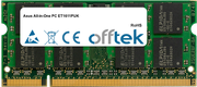 All-in-One PC ET1611PUK 2GB Modul - 200 Pin 1.8v DDR2 PC2-6400 SoDimm