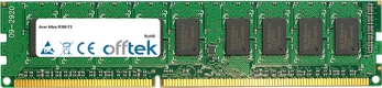 Altos R380 F2 8GB Modul - 240 Pin 1.5v DDR3 PC3-12800 ECC Dimm (Dual Rank)
