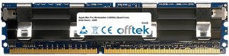 Mac Pro Workstation 2.66GHz (Quad-Core) (Intel Xeon) - 2006 8GB Satz (2x4GB Module) - 240 Pin 1.8v DDR2 PC2-6400 ECC FB Dimm (Apple Approved)