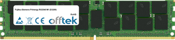 Primergy RX2540 M1 (D3289) 64GB Modul - 288 Pin 1.2v DDR4 PC4-21300 LRDIMM ECC Dimm Load Reduced