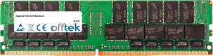 R280-G2O Barebone 64GB Modul - 288 Pin 1.2v DDR4 PC4-23400 LRDIMM ECC Dimm Load Reduced