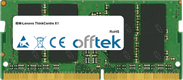 ThinkCentre X1 16GB Modul - 260 Pin 1.2v DDR4 PC4-19200 SoDimm