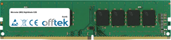 Nightblade X2B 16GB Modul - 288 Pin 1.2v DDR4 PC4-17000 Non-ECC Dimm