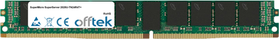 SuperServer 2028U-TN24R4T+ 32GB Modul - 288 Pin 1.2v DDR4 PC4-19200 ECC Registered Dimm (VLP)