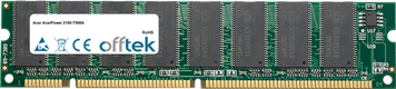 AcerPower 2100-T500A 128MB Modul - 168 Pin 3.3v PC100 SDRAM Dimm