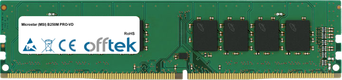 B250M PRO-VD 16GB Modul - 288 Pin 1.2v DDR4 PC4-19200 Non-ECC Dimm