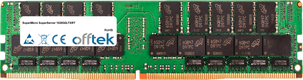 SuperServer 1028GQ-TXRT 128GB Modul - 288 Pin 1.2v DDR4 PC4-19200 LRDIMM ECC Dimm Load Reduced