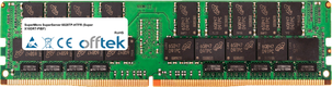 SuperServer 6028TP-HTFR (Super X10DRT-PIBF) 64GB Modul - 288 Pin 1.2v DDR4 PC4-23400 LRDIMM ECC Dimm Load Reduced
