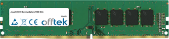 B360-H Gaming/Optane ROG Strix 16GB Modul - 288 Pin 1.2v DDR4 PC4-21300 Non-ECC Dimm
