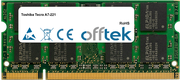 Tecra A7-221 2GB Modul - 200 Pin 1.8v DDR2 PC2-4200 SoDimm