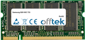 Q30 HXC 733 1GB Modul - 200 Pin 2.5v DDR PC333 SoDimm