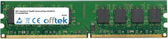 ValueOne G TypeMT AdvancedType GV28WT/5 PC-GV28WTZG5 1GB Modul - 240 Pin 1.8v DDR2 PC2-4200 Non-ECC Dimm