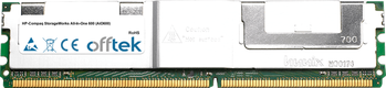 StorageWorks All-In-One 600 (AiO600) 4GB Satz (2x2GB Module) - 240 Pin 1.8v DDR2 PC2-5300 ECC FB Dimm