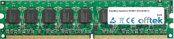 SuperServer 5015M-T+ (SYS-5015M-T+) 2GB Modul - 240 Pin 1.8v DDR2 PC2-4200 ECC Dimm (Dual Rank)
