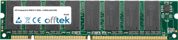 Evo D500 D (1.5GHz - 2.2GHz) (Intel 845) 512MB Modul - 168 Pin 3.3v PC133 SDRAM Dimm