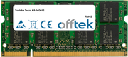 Tecra A8-04G012 2GB Modul - 200 Pin 1.8v DDR2 PC2-5300 SoDimm