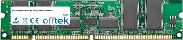 ProLiant ML350 (933MHz Processor) 512MB Modul - 168 Pin 3.3v PC133 ECC Registered SDRAM Dimm