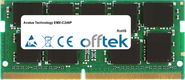 EMX-C246P 16GB Modul - 260 Pin 1.2v DDR4 PC4-21300 ECC SoDimm