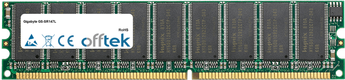 GS-SR147L 1GB Modul - 184 Pin 2.6v DDR400 ECC Dimm (Dual Rank)