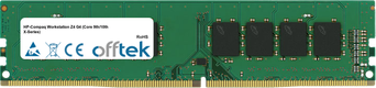 Workstation Z4 G4 (Core 9th/10th X-Serie) 32GB Modul - 288 Pin 1.2v DDR4 PC4-25600 Non-ECC Dimm