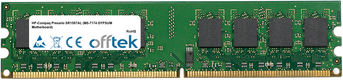 Presario SR1507AL (MS-7174 GYPSUM Motherboard) 1GB Modul - 240 Pin 1.8v DDR2 PC2-4200 Non-ECC Dimm