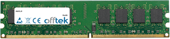 IL-8 512MB Modul - 240 Pin 1.8v DDR2 PC2-5300 Non-ECC Dimm
