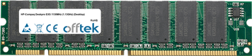 Deskpro EXS 1130MHz (1.13GHz) (Desktop) 256MB Modul - 168 Pin 3.3v PC133 SDRAM Dimm