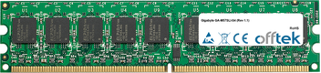 GA-M57SLI-S4 (Rev 1.1) 4GB Modul - 240 Pin 1.8v DDR2 PC2-5300 ECC Dimm
